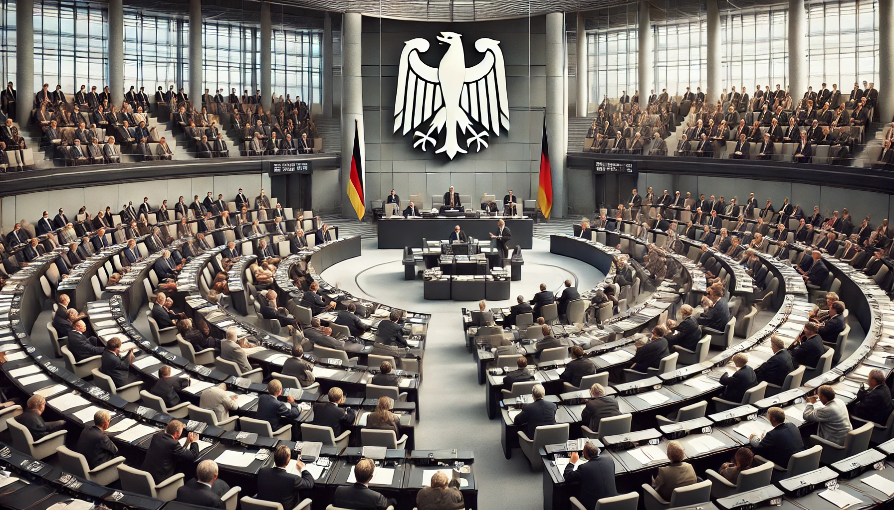 Bild zeigt Bundestag / Reichste Politiker Deutschland